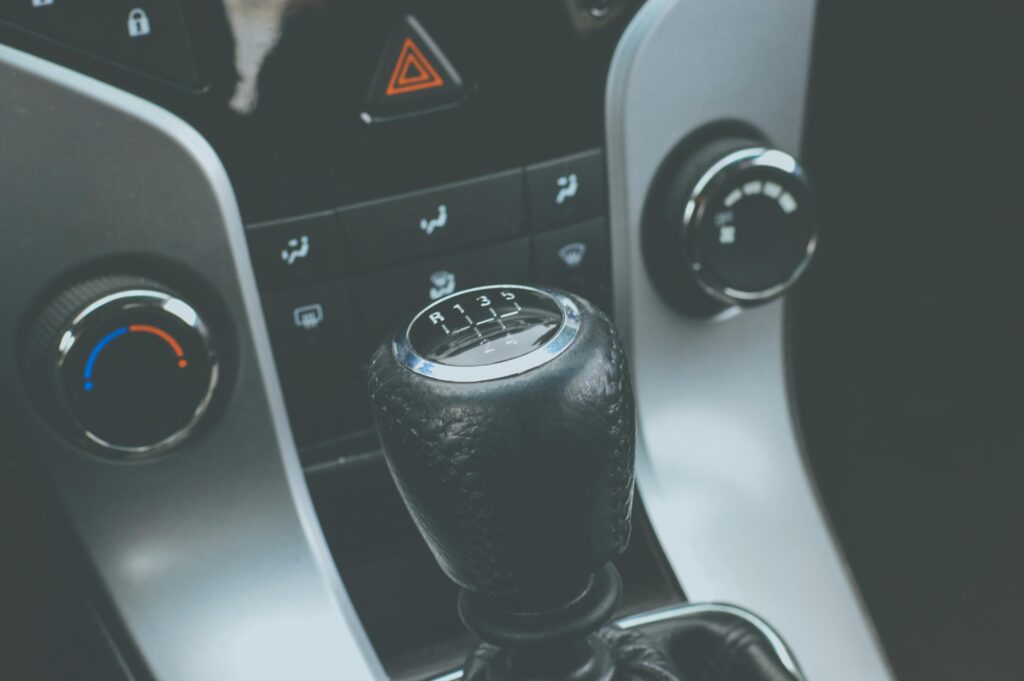 Black Manual Gear Stick