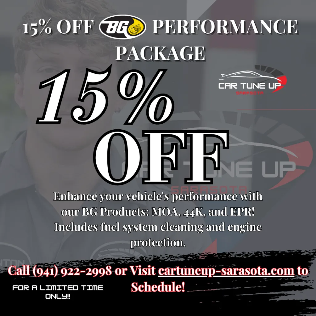 Car engine maintenance to maximize engine performance with BG Products