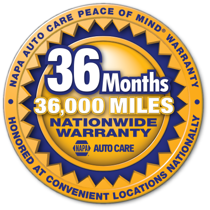 36-month/36,000-mile NAPA AutoCare warranty at Car Tune Up – Sarasota veteran-owned shop. Most repairs are backed by a 36-month / 36,000-mile nationwide warranty through NAPA AutoCare — that means you’re covered long after you leave our shop.