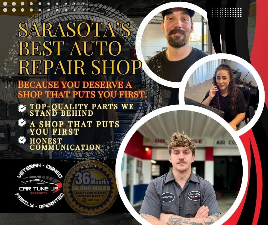 Your car is more than just transportation—it’s your safety, your time, and your freedom. At Car Tune Up - Sarasota, we work hard to be Sarasota’s best auto repair shop by balancing quality, value, and trust.